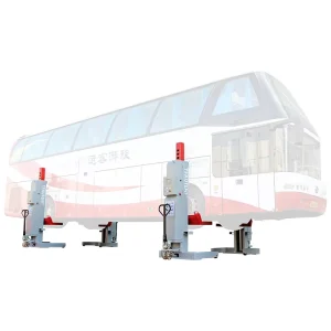 Mobile 4 Post Truck Lift 30 Ton Wireless Remote Control