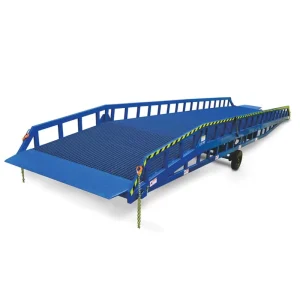Mobile Dock Ramp Heavy Duty 4-12 Ton Load Capacity for Container Loading Unloading