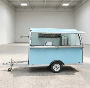 Mobile Food Trailer Truck Full Kitchen Customizable Materials Colors 1 Year Warranty DOT CE Certified OEM ODM Available