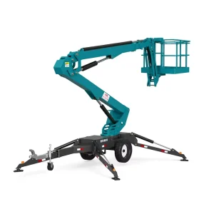 Mobile Trailer Boom Lift 10 24m for Industrial Applications
