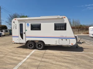 Modern Ultra Lightweight Aluminum Travel Trailers Dual Axle Outdoor Camping RVs Campers Van Trailers Caravan