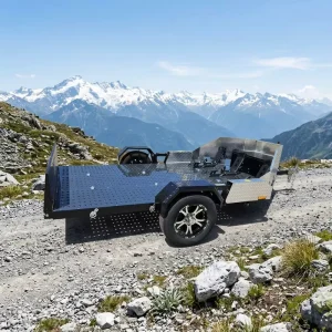 Motorbike Trailer with <=1000 kg Payload 2800x1780mm Size Made in Shandong with CE DOT ADR