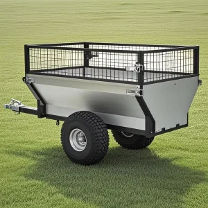 Motorcycle Trailer Utility ATV and Quad Trailers with Cage