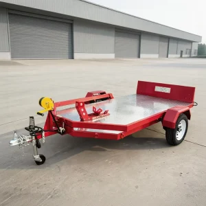 Motorcycle Trailers Multi Function ATV Camper Cargo Car Transport Trailers