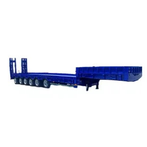 Multi Axles 100t 120 Tons Heavy Duty Load Lowbed Trailer Lowboy