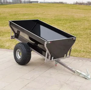 Multi Function Agricultural ATV Dump Trailer Heavy Duty Transport Trailer for Garden Farm & Construction Use
