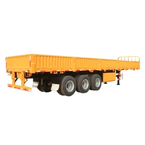 Multi Functional Cargo Semi Trailer Designed for Construction Materials Agricultural Goods and Industrial Freight Delivery