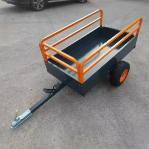 Multi Purpose Pull Behind Metal ATV Dump Trailer Offroad ATV UTV Cart High Quality Utility Cargo Trailer