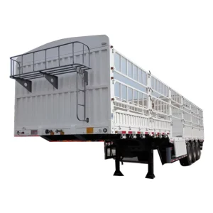 Multi Type Cargo & Utility Trailers for Transport Semi Trailer Stake Truck with Side Unloading Feature