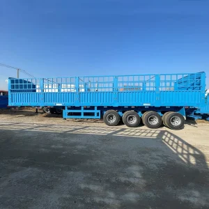 Multi purpose 4 Axle Fence Cargo Trailer Versatile Stake Cargo Trailer for Africa Grain Fertilizer Agricultural Transport