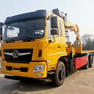 Multi-purpose Special Transportation Trailer 6*2 6*4 with Crane Emergency Vehicle Rotation Towing Fault Towing Three-Ring Design