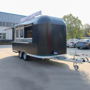 Multifunctional Towable Food Trailer Custom Internal Layout Mobile Street Food Cart for Multi Type Snack Catering Business