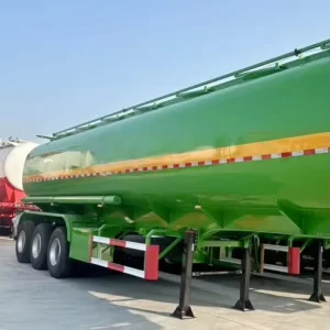 New Automatic Gasoline 40000 50000 Liters Oil Fuel Tanker Semi Trailer Tank Truck