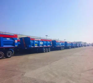 New Brand 40 60 Tons 2 3 Axles U Shape Agricultural and Commercial Use Rear Self Dumping Semi Trailer