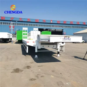 New Customizable Low-bed Truck Trailer