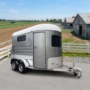 New Design 2HSL S Horse Trailer Float With Better Ventilation Straight Loading for 2 Horse