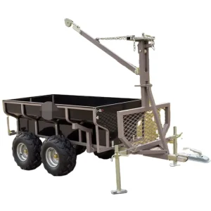 New Heavy Duty Agricultural Van type Semi Trailer High Loading Capacity Diamond Farm Cargo Equipment Transport Trailer