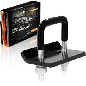 New High Strength Steel Hitch Tightener Anti Rattle Stabilizer 1.25″ 2″ Trailer Hitch Retrofit Upgrade