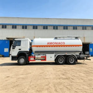 New High Tensile Steel LHD 6×4 Chemical Anhydrous Ammonia Bulk Tanker Trailer Truck