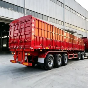 New Trailer Steel-made Fence Trailer Direct Sale From the Manufacturer 3-Axle Heavy-duty Transport Trailers