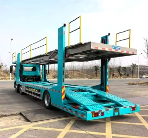 New Trend New or Used Flat Double Deck 7 Car Carrier Trailer 5 6 7 8 Car Carrier Semi Trailer Truck for Sale