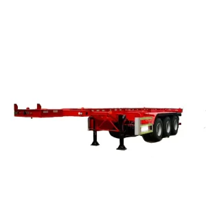 New Type 20 Foot Container Skeleton Semi Trailer Other Car Trailers