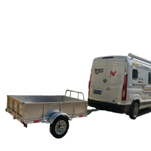 New and Unique Design Two Wheel Small Farm Trailer for Promotion Utility Trailer