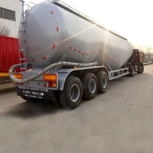 New and Used HOWO Steel Dry Bulk Cement Tanker Semi Trailer 100 Ton Max Payload ISO Certified Customizable Size