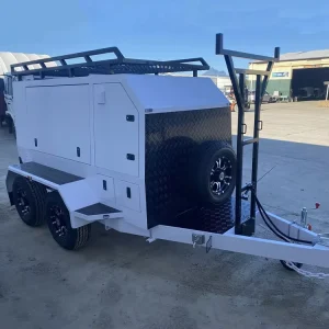 OEM Custom Jumbo Trades Trailer Cargo & Utility 36-Month Warranty Modular Welded Trade Trailers Sizes Customizable