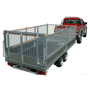 OEM Customizable 18FT Box Trailer Heavy Duty Enclosed Cargo Trailer with Ramp Door