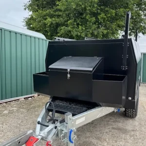 OEM Fully Enclosed All Aluminum Box Trailer Corrosion Resistant Low MOQ Bulk Cargo Utility Trailers