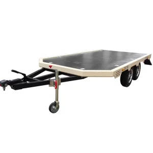 OEM ODM 1500KG Heavy Duty ATV UTV Trailer Mechanical Braked Flatbed Trailer