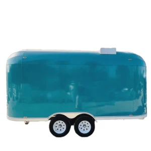 OEM & ODM Custom Retro Square Commercial Truck Trailer Extendable for Outdoor Mobile Food Caravan Restaurant Use in Europe