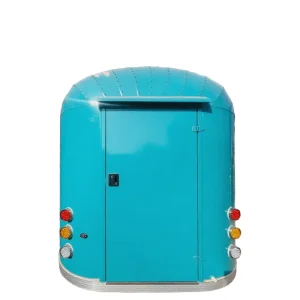 OEM ODM Custom Retro Square Mobile Food Trailer Extendable Commercial Truck Trailer for Outdoor Europe Caravan Restaurant Use