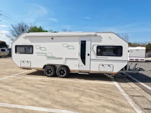 OEM ODM Customized Aluminum Camping Trailer Travel Trailers All Season Outdoor Expedition RVs Campers Van Caravan Trailers