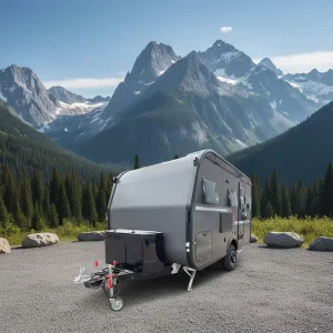 Oem Off Road Condition Caravan Outdoor Luxury Leisure Camping Travel Trailers Campers with Bathroom Kitchen