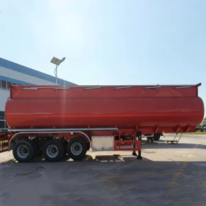 Oil Fuel Tanker Semi Trailer Truck 45000 Liters Oil Tank Truck Semi-trailer Gasoline Tanker Traile