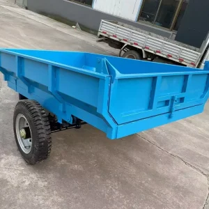 Original Brand New Agricultural Farm Trailer for Tractor 2 Wheel Single Axle Tipper Trailer Factory Price Tipping Trailer