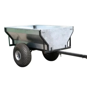 Original Factory ATV Farm Implements ATV Trailer With Dumper Box ATV Trailer