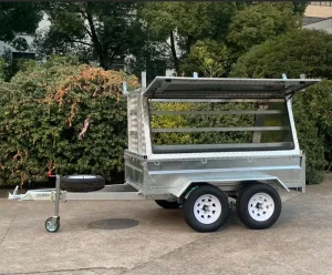 Outdoor Tool Box Builder Worker Tradesman Trailer