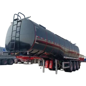 Own Factory Aluminum Stainless Steel Tank Trailer Tianhong Factory Fast Delivery Tank Semi Trailer