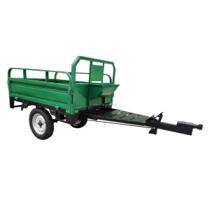 Power Tiller 2 Wheel Agricultural Walking Tractor Transport Trailer with High Productivity CE Certified 1 Year Warranty