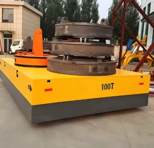 Powered Transfer Cart Towing Flat Cart Electric Transfer Cart Omnidirectional Moving For Workshop Transfer