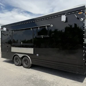 Prefab Container Food Trailer Food Truck Trailer Mobile Catering for Burger Pizza BBQ CE DOT
