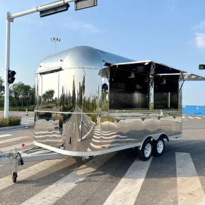 Ready for Business Mobile Food Truck Fully Equipped Commercial Fast Food Trailer for Startup