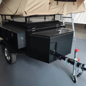 Road Small Car Camping Vehicle Overland Trailers for Camping Recreational RV Travel Trailer