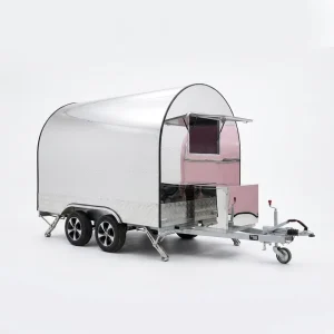 SL 6C Customized Commercial Crepe Taco Coffee Truck Snack Food Trailer Grill Street Sale Catering Trailer Equipment Food Trucks