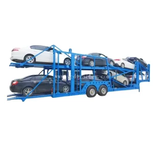 SUV Electric Car Loading Trailers 3 Axles Car Carrier Tuck Trailer for Sale