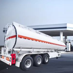 Second Hand Cargo Utility Commercial Truck Used Fuel Oil Tanker Semi Trailers
