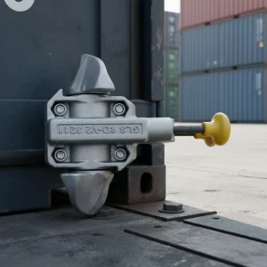 Semi Automatic Container Twist Lock Heavy Duty Shipping Container Lock for Chassis & Trailer